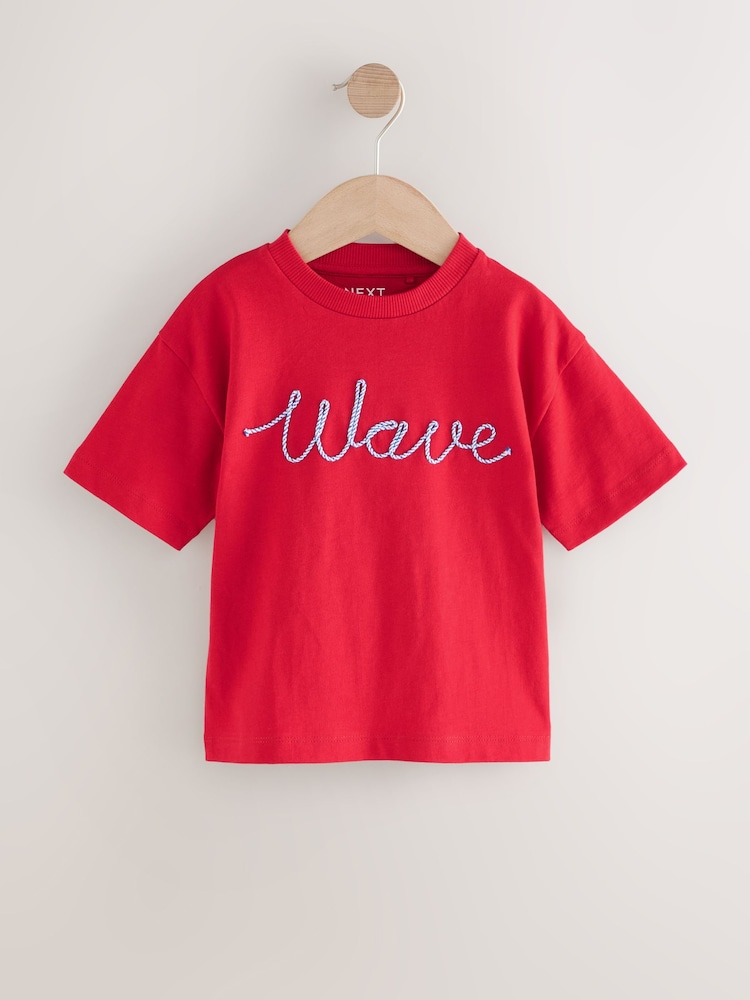 Bleu - T-shirt Manches courtes 3 Pack (3mois-7ans) - Image 5 of 7