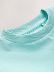 Blue Simple Short Sleeve T-Shirt (3mths-7yrs) - Image 4 of 4
