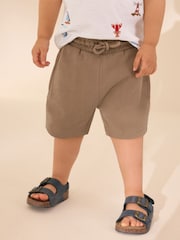 White All-Over-Embroidered Polo Shirt & Shorts Set (3mths-7yrs) - Image 2 of 6