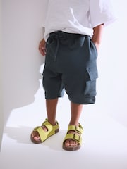 Black/White Short Sleeve T-Shirt & Utility Shorts Set (3mths-7yrs) - Image 3 of 8