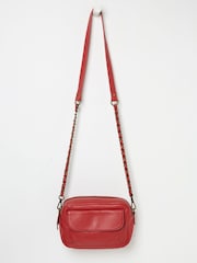 FatFace Oslo Red Camera Bag - Image 1 of 3