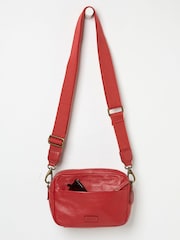 FatFace Oslo Red Camera Bag - Image 2 of 3
