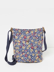 Azul marinho - Bolsa transversal de lona mini FATFACE - Imagem 1 de 2