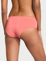 Victoria's Secret Coral Ribbon Orange Hipster Knickers - Image 2 of 3