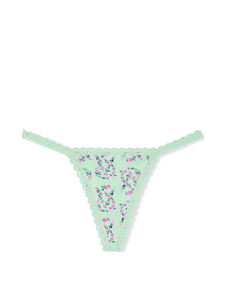 Victoria's Secret Pretty Mint Green G String Knickers - Image 3 of 3 Victoria's Secret Pretty Mint Green G String Knickers - Image 3 of 3