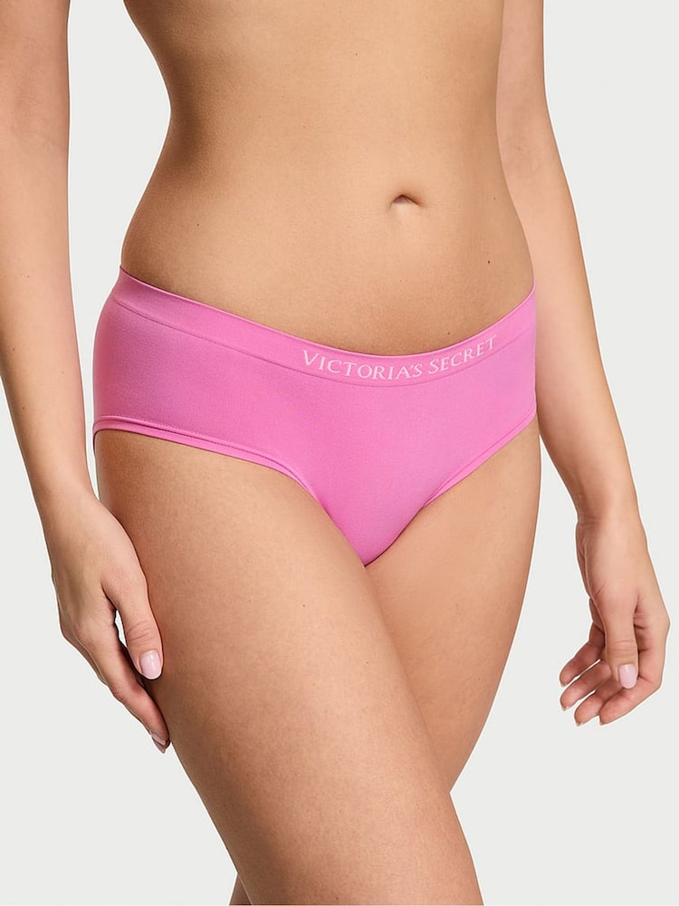 Victoria's Secret New Peony Pink Hipster Knickers - Image 1 of 2