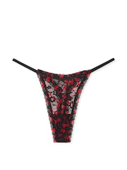 Victoria's Secret Black Cherries Thong Knickers - Image 3 of 3