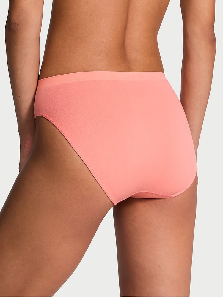 Victoria's Secret Coral Ribbon Orange Brief Knickers - Image 2 of 3