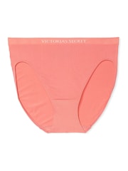 Victoria's Secret Coral Ribbon Orange Brief Knickers - Image 3 of 3