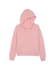 Victoria's Secret PINK Dusk Pink Shine Zip Up Fleece Hoodie - Image 3 of 4