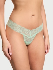 Victoria's Secret Pretty Mint Green Thong Knickers - Image 1 of 3