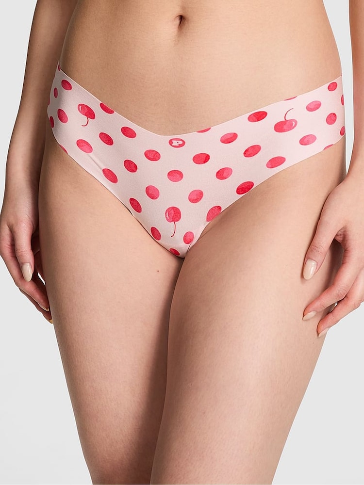 Victoria's Secret PINK Pink Dot Thong Knickers - Image 1 of 3