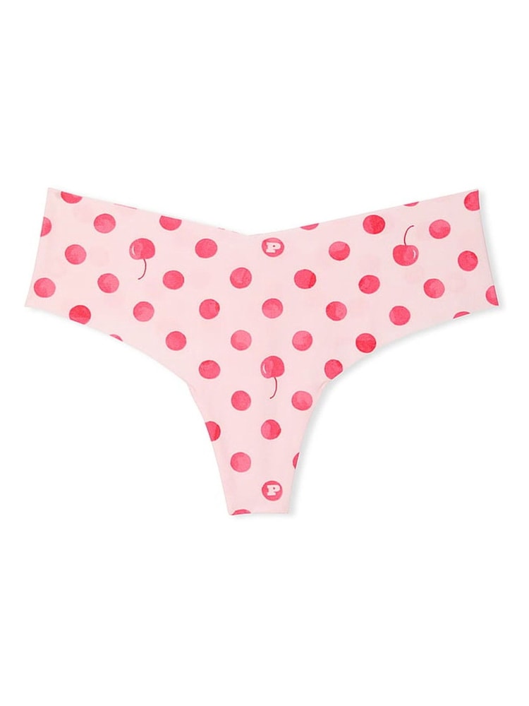 Victoria's Secret PINK Pink Dot Thong No Show Thong Knickers - Image 3 of 3 Victoria's Secret PINK Pink Dot Thong No Show Thong Knickers - Image 3 of 3