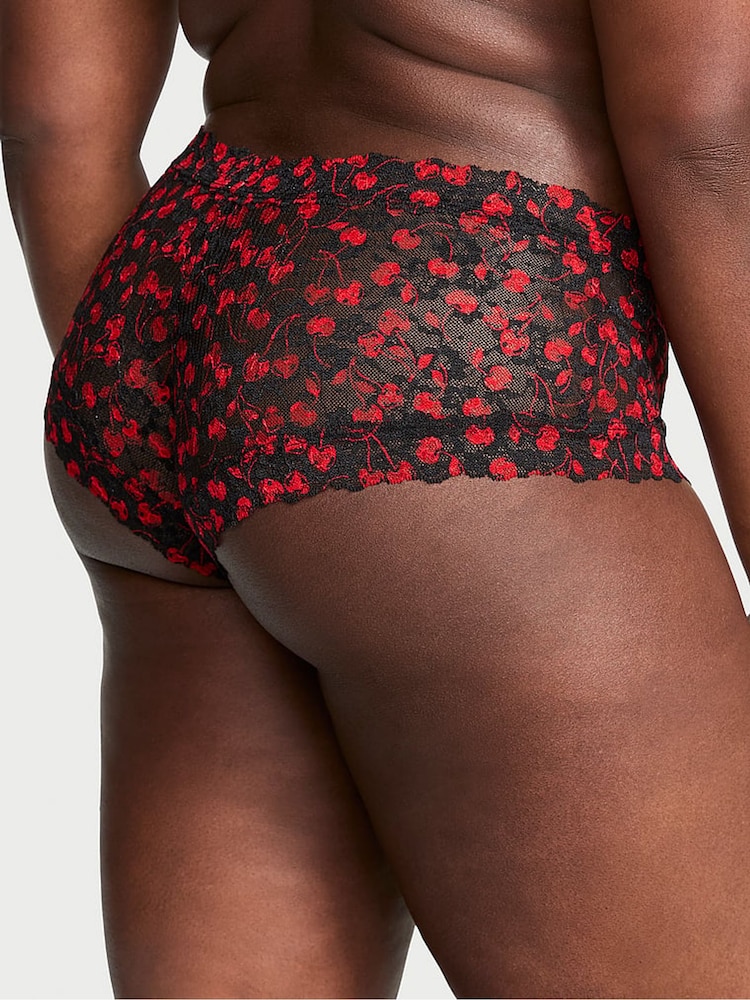 Victoria's Secret Black Cherries Cheeky Knickers - Image 2 of 3