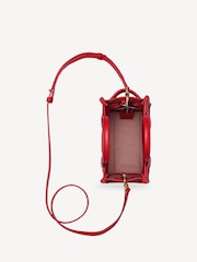 Marc Jacobs Red Mini The Tote Bag - Image 5 of 6