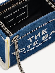 Marc Jacobs Blue Mini The Tote - Image 5 of 5