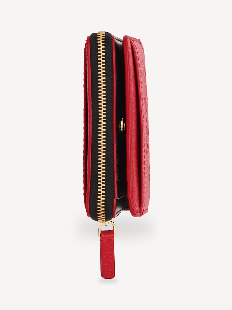 Marc Jacobs Red The Mini Compact Wallet - Image 3 of 3