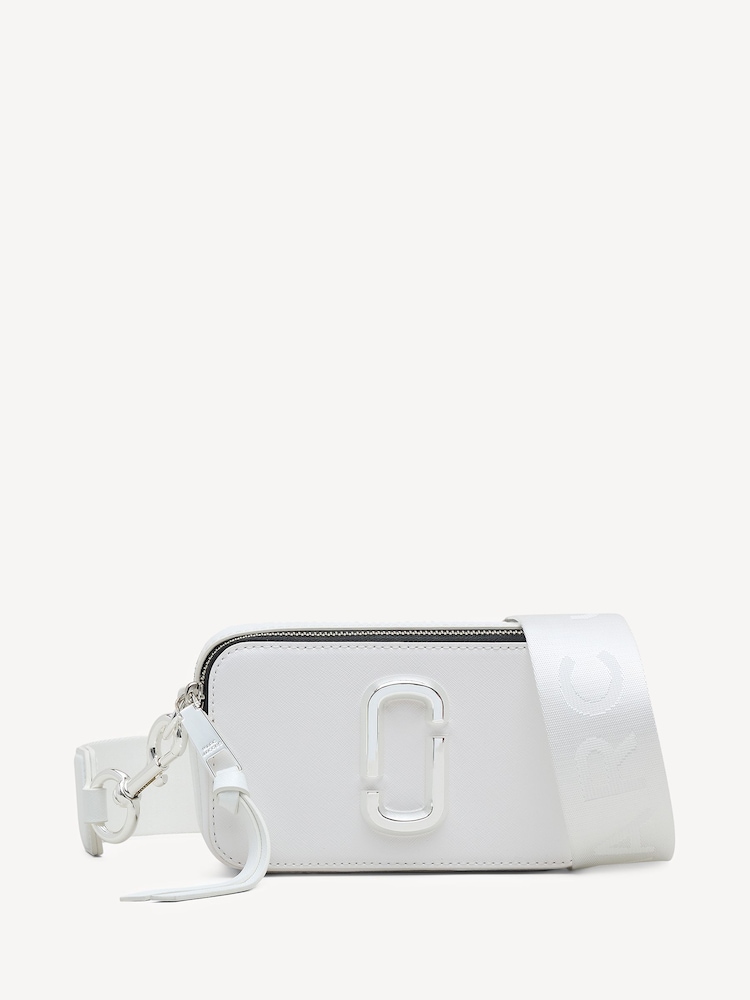 Marc Jacobs White The Snapshot Cross-Body Bag - Image 1 of 7