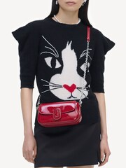 Marc Jacobs Red The Clover Shoulder Bag - Image 3 of 8