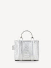 Marc Jacobs Silver Mini The Tote Bag - Image 3 of 7