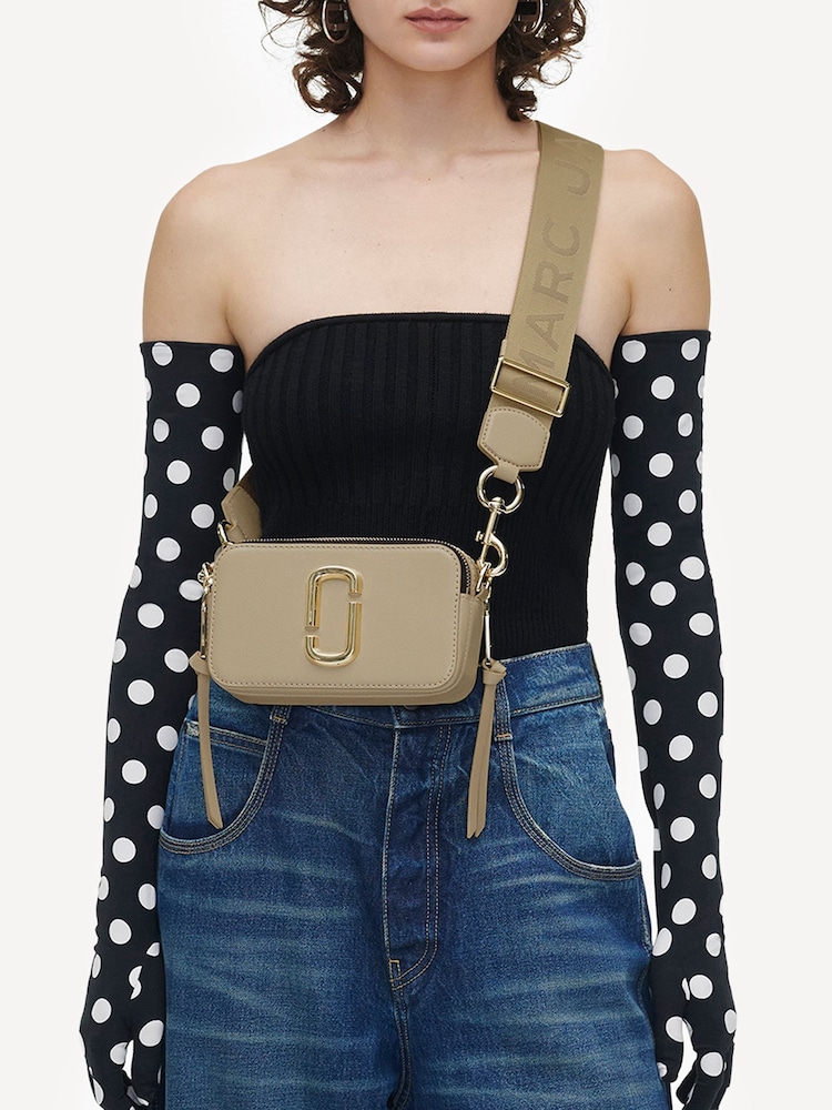 Marc Jacobs Khaki The Snapshot Cross-Body Bag - Image 2 of 8