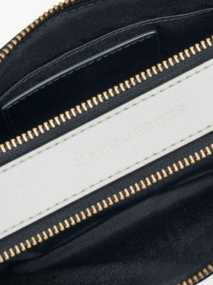 Marc Jacobs Black/Gold The Snapshot Cross-Body Bag - Image 8 of 8