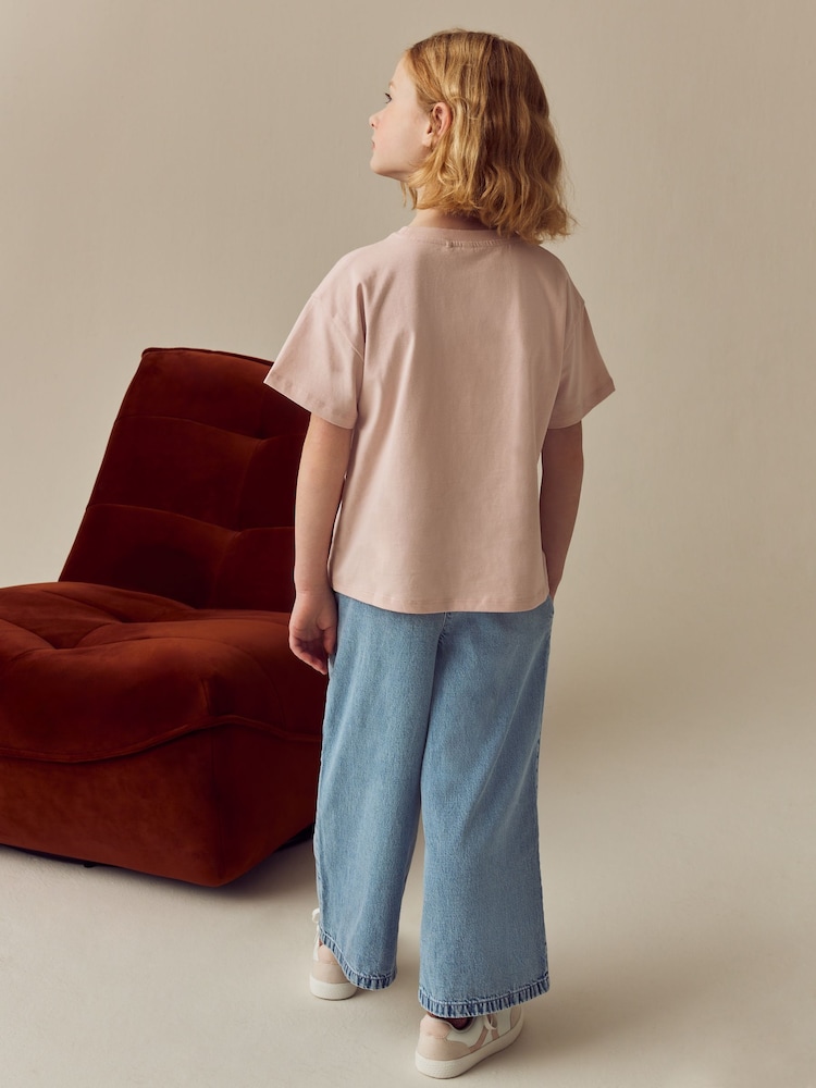 Denim 100% Cotton T-Shirt and Jeans Set (3-16yrs) - Image 2 of 4