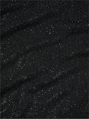 Victoria's Secret Black Diamante Knit Cover Up Midi Dress - Image 4 of 4