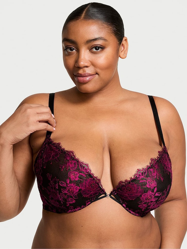 Victoria's Secret ongevoerde rozenkanten beha - Image 1 of 3