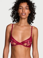 Victoria's Secret beha met rozenborduursel en open cups - Image 1 of 3