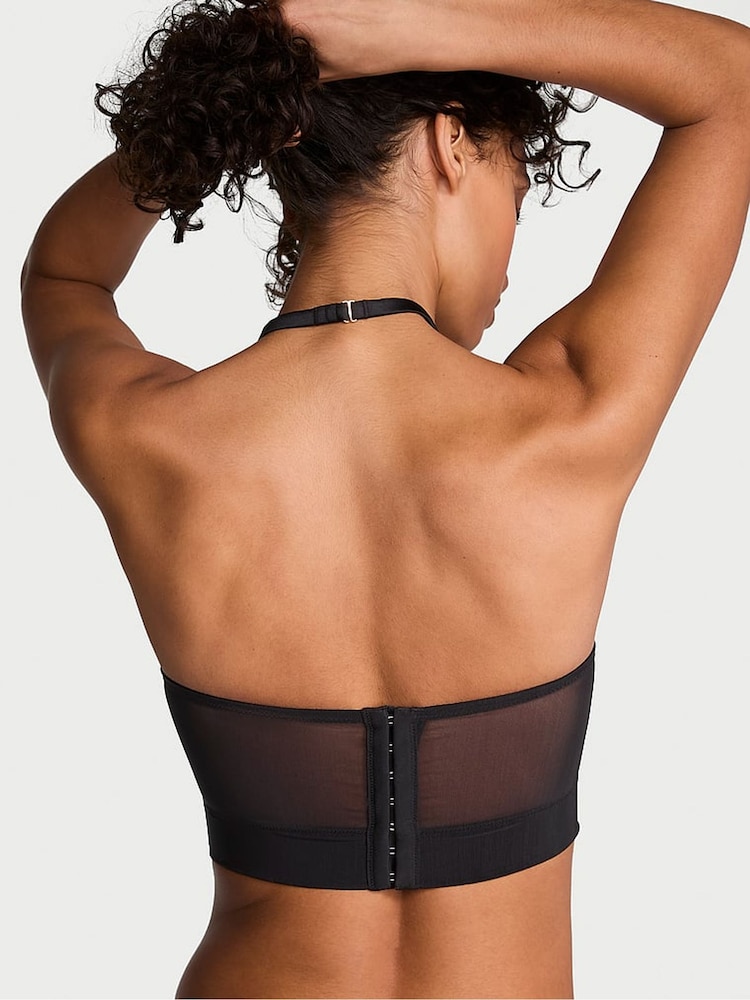 Victoria's Secret Black Rosette Corset Bra Top - Image 2 of 3
