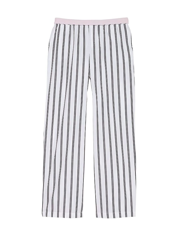 Victoria's Secret PINK White Stripes Pyjama Trousers - Image 4 of 4