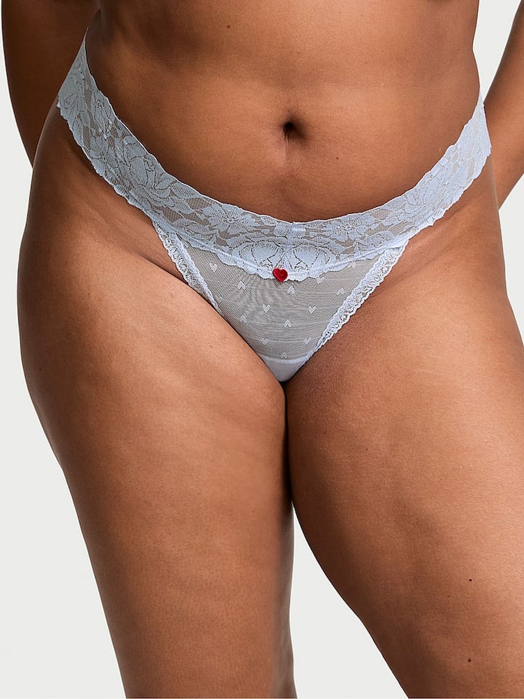Victoria's Secret Light Blue Thong Knickers - Image 1 of 3