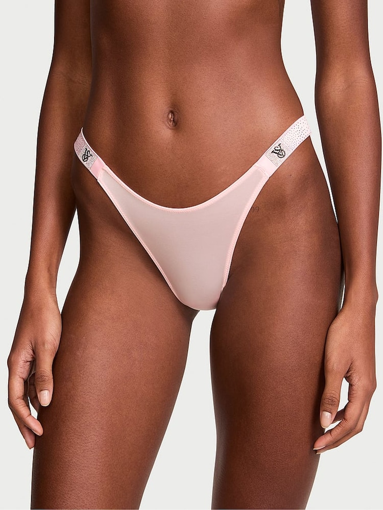 Angel roze - Victoria's Secret slipje met verspreide glinsterende bandjes - Image 1 of 3