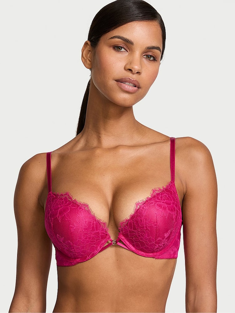 Victoria's Secret Bombshell roze kanten beha - Image 1 of 3