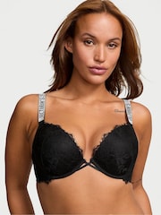 Zwart - Victoria's Secret - Beha met glanzende bandjes - Image 1 of 3