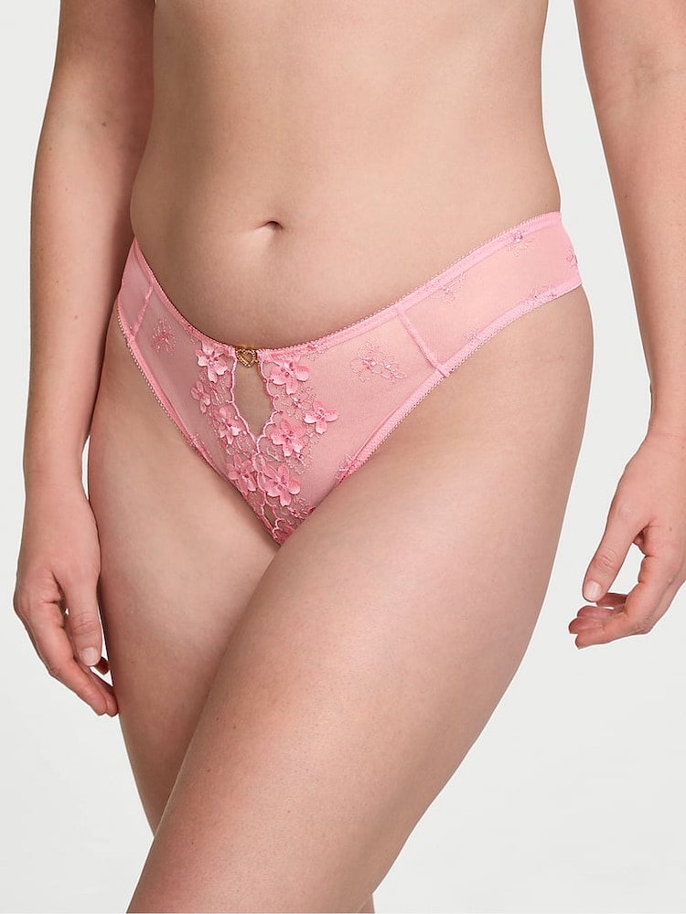 Victoria's Secret Pretty Petals slipje met borduursel - Image 1 of 3