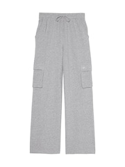 Victoria's Secret PINK Grey Heather Cargo Joggers - Image 1 of 3
