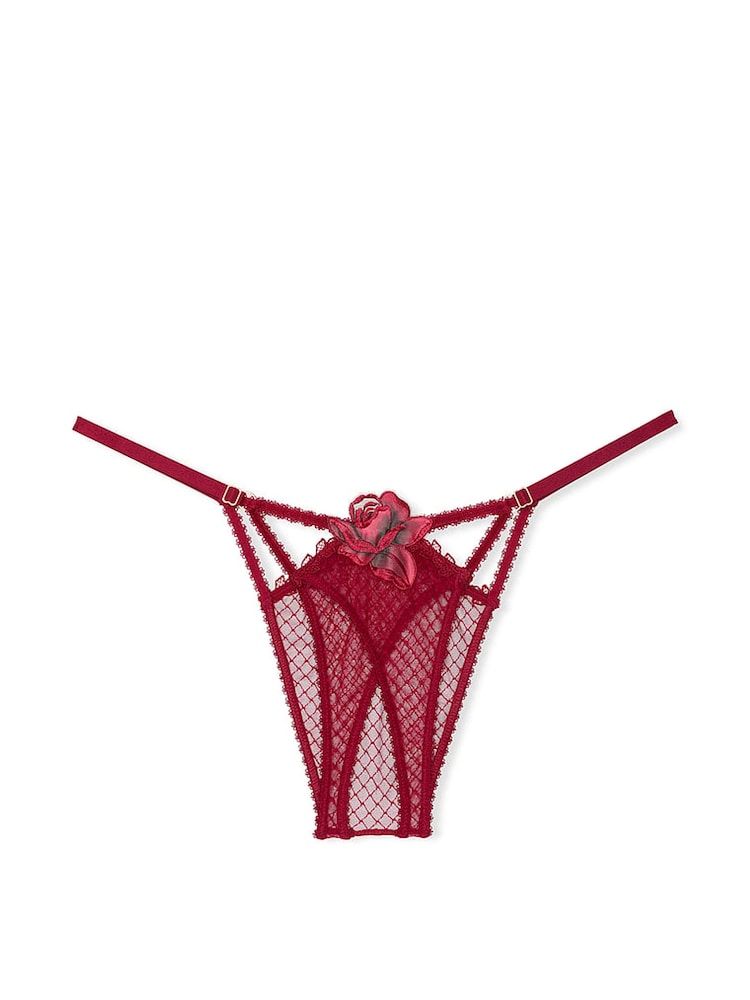Victoria's Secret kruisloze slip met rozenborduursel - Image 3 of 3