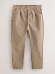 Stone Slim Fit Signature Chino Trousers With Silk - Image 1 of 4