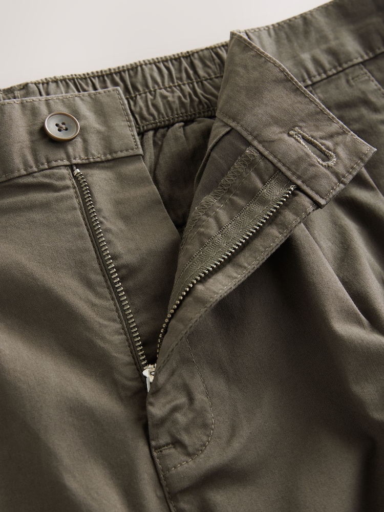 Brun - Chinos d’été Vêtements de travail à deux plis - Image 4 of 5