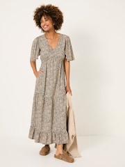 FatFace Black Grace Midi Dress - Image 2 of 6