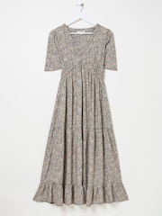 FatFace Black Grace Midi Dress - Image 6 of 6