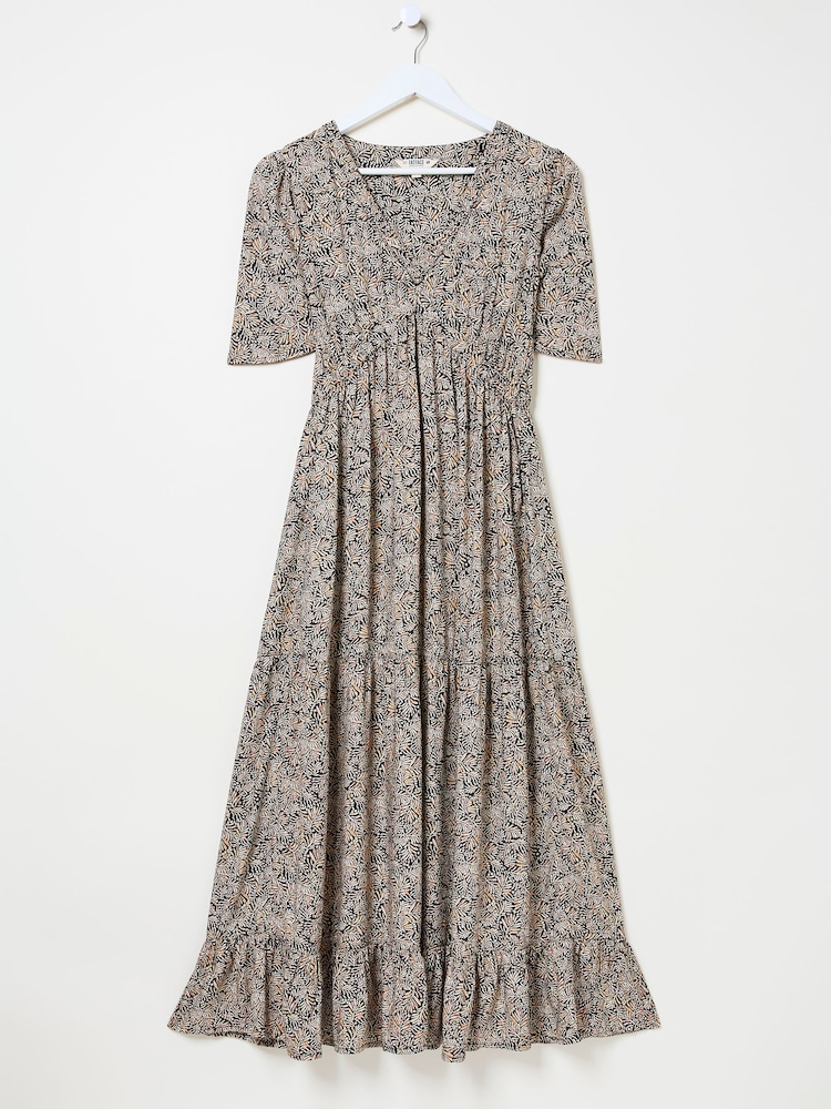 FatFace Black Grace Midi Dress - Image 6 of 6