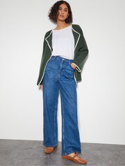 Monsoon Green Sanya Stitch Jacket - Image 2 of 4