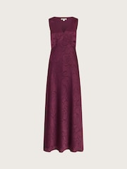 Monsoon Red Saira Slip Dress - Image 5 of 5