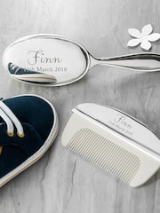 Personalised Classic Baby Brush And Comb Set by Treat Republic - Image 5 of 5