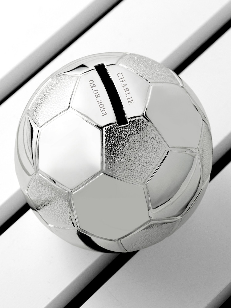 Personalised Football Money Box by Treat Republic - Image 2 of 5