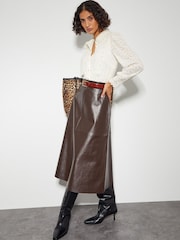 Monsoon Natural Laura Lace Blouse - Image 5 of 5