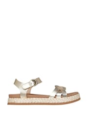 Skechers Gold Stormy Kiss Sandals - Image 1 of 3